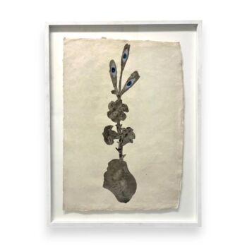 Peinture intitulée "Flowers" par James Rielly, Œuvre d'art originale, Papier