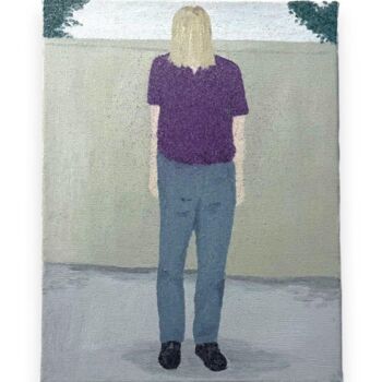 Peinture intitulée "Waiting for a hairc…" par James Rielly, Œuvre d'art originale, Huile