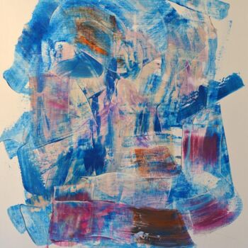 Peinture intitulée "LACTRANSLUD" par Eva Marc'H, Œuvre d'art originale, Acrylique