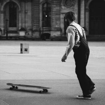 Photography titled "Le Rider - 1" by Théo Antonin, Original Artwork, Paper