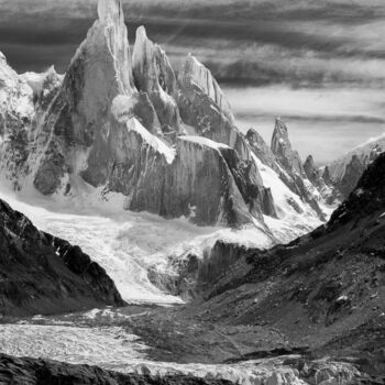 Photographie intitulée "Argentine - Mont Fi…" par Pierre Alain Pantz, Œuvre d'art originale, Impression numérique