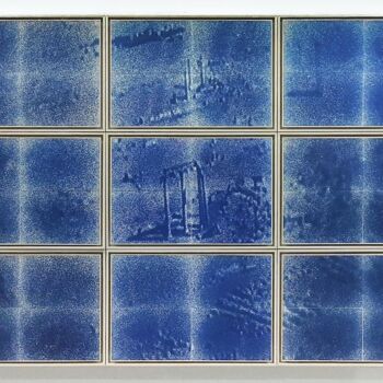 Dessin intitulée "34° 33’ 15" N 38° 1…" par Leah Desmousseaux, Œuvre d'art originale, Photographie argentique