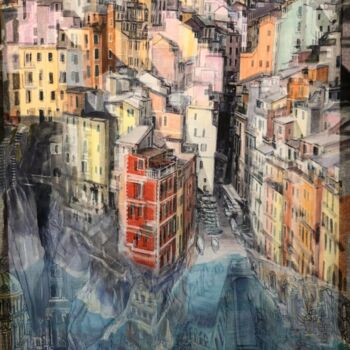 Peinture intitulée "Rio Maggiore " par Fuvel, Œuvre d'art originale, Acrylique