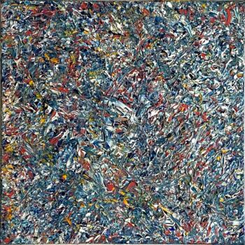 Peinture intitulée "Absorption" par Hugo Morata, Œuvre d'art originale, Acrylique