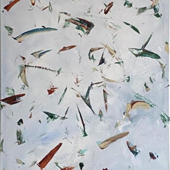 Painting titled "Valse II" by Hugo Morata, Original Artwork, Acrylic