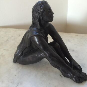 "Au hammam " başlıklı Heykel Reno Sculpteur tarafından, Orijinal sanat, Bronz