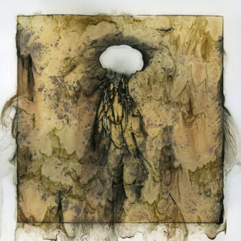 Printmaking titled "Méduse 003" by Clément Marion, Original Artwork, Digital Print
