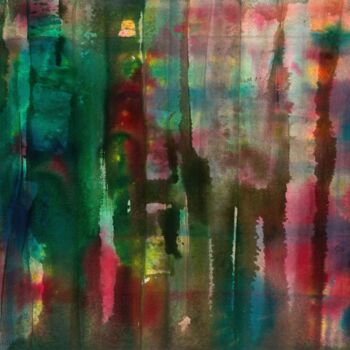 「Impression of Tibet…」というタイトルの絵画 Hongfeng Guoによって, オリジナルのアートワーク, アクリル