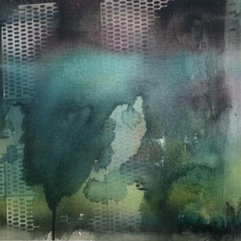 Painting titled "Impression of Tibet…" by Hongfeng Guo, Original Artwork, Acrylic
