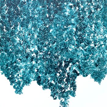 Painting titled "propagation -7" by Ludovic Pessin, Original Artwork, Acrylic