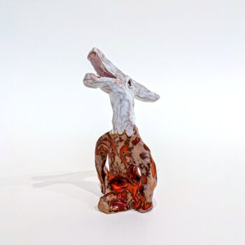 Sculpture titled "Vlalierie" by Jannes Van Arkel, Original Artwork, Clay