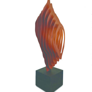 Sculpture titled "arno sebban - PAOoM " by Arno Sebban, Original Artwork, Stainless Steel