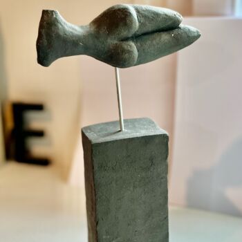 Sculpture titled "Horizontale" by Caroline Bézier, Original Artwork