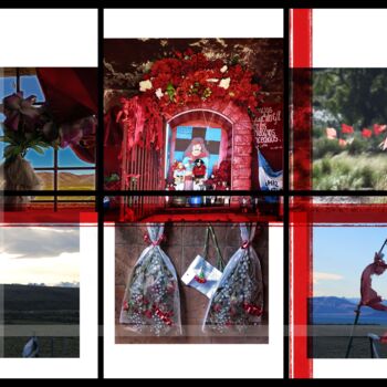 Digital Arts titled "HOMMAGE AU GAUCHITO" by Evelyne Chevallier, Original Artwork, Digital Photography