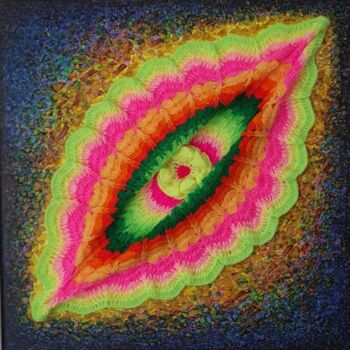 Textile Art titled "sans titre" by Mingming, Original Artwork, Textile fiber