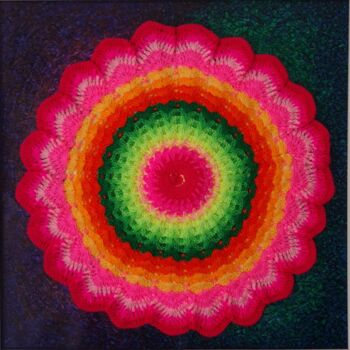 Textile Art titled "sans titre" by Mingming, Original Artwork, Textile fiber