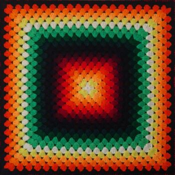 Textile Art titled "sans titre " by Mingming, Original Artwork, Textile fiber