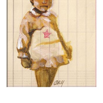 Painting titled "Instantgram52" by Laurence  Ory, Original Artwork, Cardboard