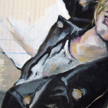 Painting titled "Là où tu vas 03" by Laurence  Ory, Original Artwork, Acrylic