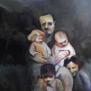 Painting titled "39." by Laurence  Ory, Original Artwork, Oil