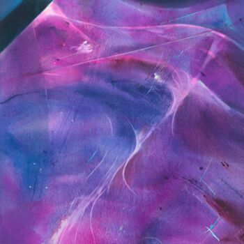 Malerei mit dem Titel " Solaris Ocean-3" von Hongfeng Guo, Original-Kunstwerk, Acryl