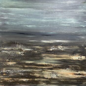 Peinture intitulée "Rivage Breton" par Laurent Bibas , Œuvre d'art originale, Huile