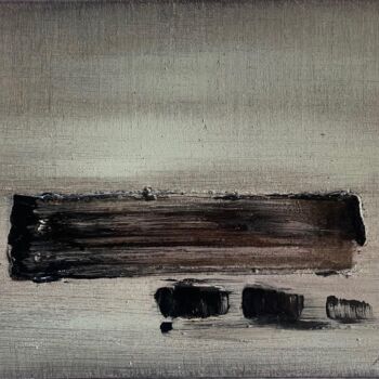 Painting titled "Trait d'Union " by Laurent Bibas , Original Artwork, Oil