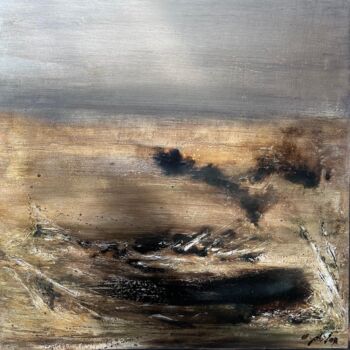 Painting titled "RIVAGE" by Laurent Bibas , Original Artwork, Oil