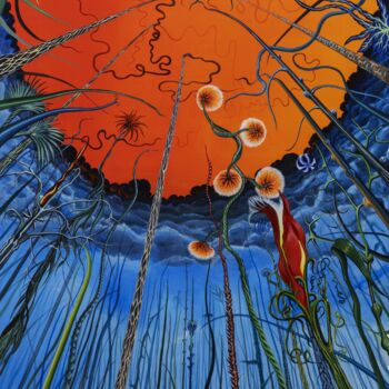 Peinture intitulée "Les Incarnatrices (…" par Lucie Picandet, Œuvre d'art originale, Acrylique