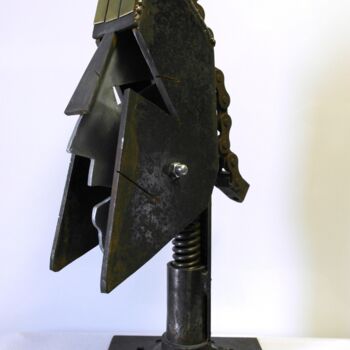 Sculpture titled "LEGIONNAIRE GORIUS " by Byludo, Original Artwork, Aluminium