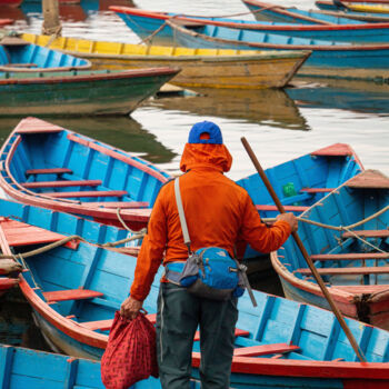Photographie intitulée "Late Afternoon Walk…" par Guilhem Nascimben, Œuvre d'art originale, Photographie numérique