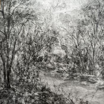 Drawing titled "Silence" by Stéphanie Billarant, Original Artwork, Ink
