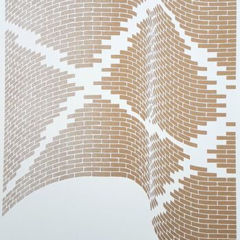 Printmaking titled "Mur 7" by Gaël  Darras, Original Artwork, Risography