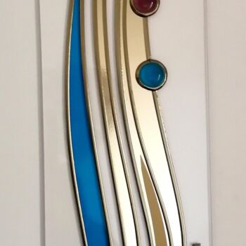 Painting titled "Emergence" by Guy Laffont, Original Artwork, Plastic