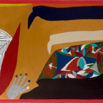 Painting titled "Unreal" by Sophie Ong, Original Artwork, Wood