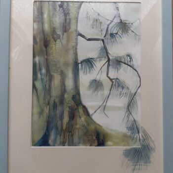 Painting titled "04/2024" by Garonne Garonne, Original Artwork, Watercolor
