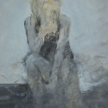 Painting titled "Les Empêchées 4" by Jane Planson, Original Artwork, Oil