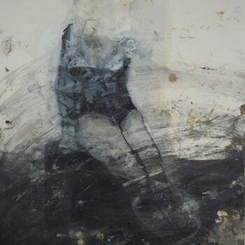Painting titled "Les Empêchées 9" by Jane Planson, Original Artwork, Oil