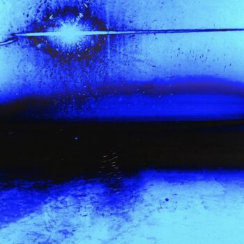 Photography titled "ABSTRACTION # 26 Bl…" by Dominique Cahier, Original Artwork, Paper