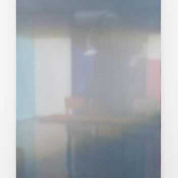 Peinture intitulée "La lumière du lac #2" par Adrien  Couvrat, Œuvre d'art originale, Acrylique