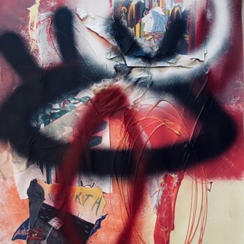 Painting titled "Rebirth" by Charles Le Doux, Original Artwork, Acrylic