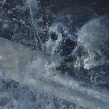 Painting titled "L'amour fou, La San…" by Jane Planson, Original Artwork, Oil