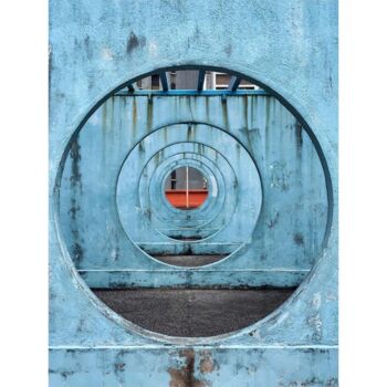 Photographie intitulée "HK Loops" par Thomas Jenny, Œuvre d'art originale, Papier
