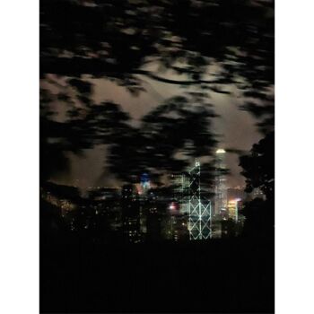 Photography titled "HK Night" by Thomas Jenny, Original Artwork, Paper