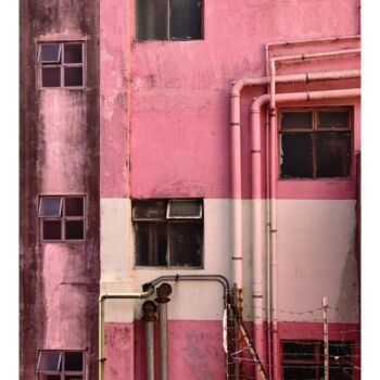 Photography titled "HK Pink" by Thomas Jenny, Original Artwork, Paper