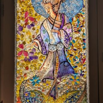 Painting titled "Japon1" by Danart, Original Artwork
