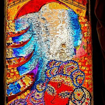 Painting titled "VeniseMasque" by Danart, Original Artwork