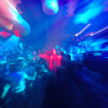 Photography titled "Lonely clubber at K…" by Gilles Petipas, Original Artwork, Paper