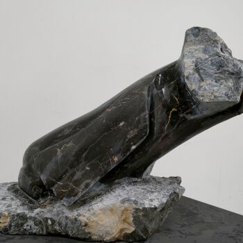 Sculpture intitulée "2023 . C19" par Alain Despres, Œuvre d'art originale, Pierre