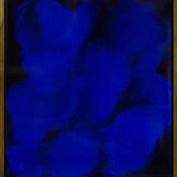 Painting titled "This is Blue" by Kitikong Tilokwattanotai, Original Artwork, Acrylic